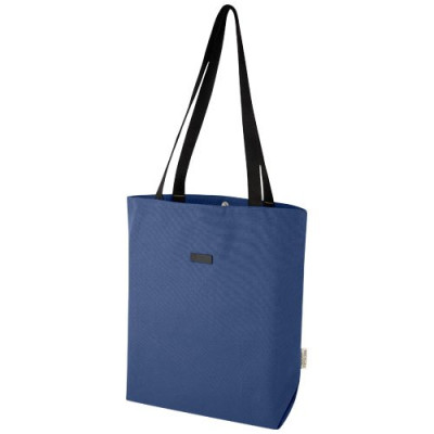 Tote bag versatile in canvas riciclato certificato GRS...