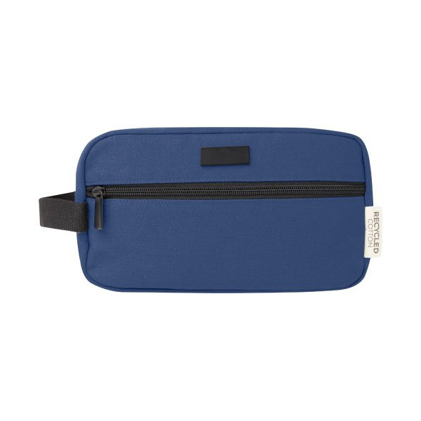 Borsa porta accessori in canvas riciclato...