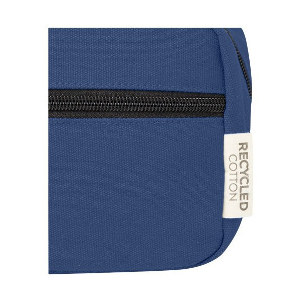 Borsa porta accessori in canvas riciclato...