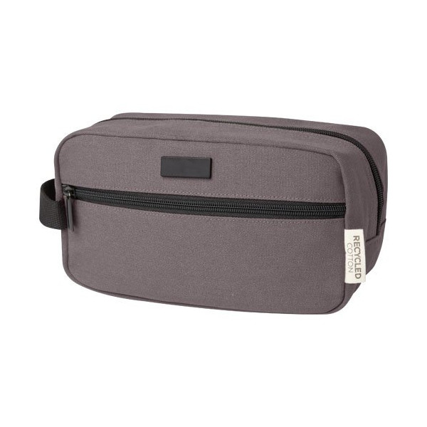 Borsa porta accessori in canvas riciclato...
