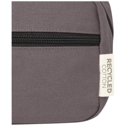 Borsa porta accessori in canvas riciclato certificato GRS Joey - 3,5 L