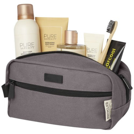 Borsa porta accessori in canvas riciclato certificato GRS Joey - 3,5 L