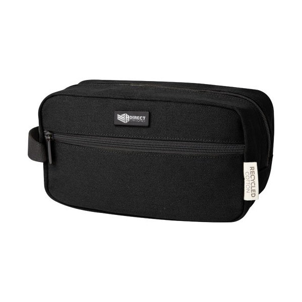 Borsa porta accessori in canvas riciclato...