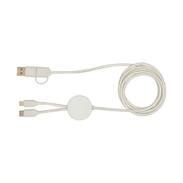 Cavo 5-in-1 in plastica riciclata da 150 cm per...