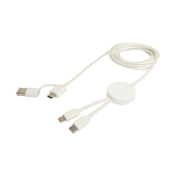 Cavo 5-in-1 in plastica riciclata da 150 cm per...