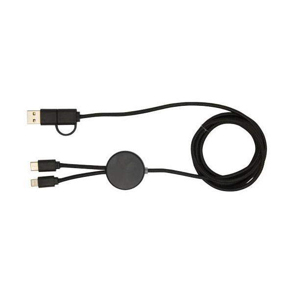 Cavo 5-in-1 in plastica riciclata da 150 cm per...