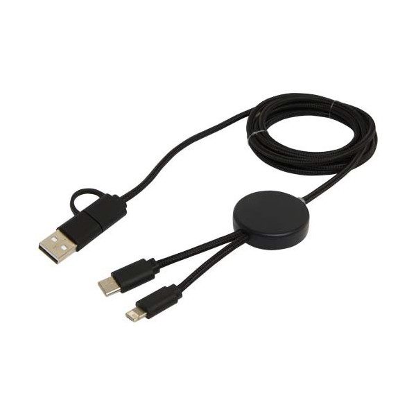 Cavo 5-in-1 in plastica riciclata da 150 cm per...
