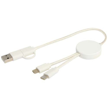Cavo 5-in-1 in plastica riciclata da 30 cm per la sincronizzazione dei dati e la ricarica rapida da 27 W Citala