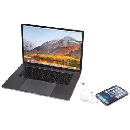 Cavo 5-in-1 in plastica riciclata da 30 cm per la sincronizzazione dei dati e la ricarica rapida da 27 W Citala