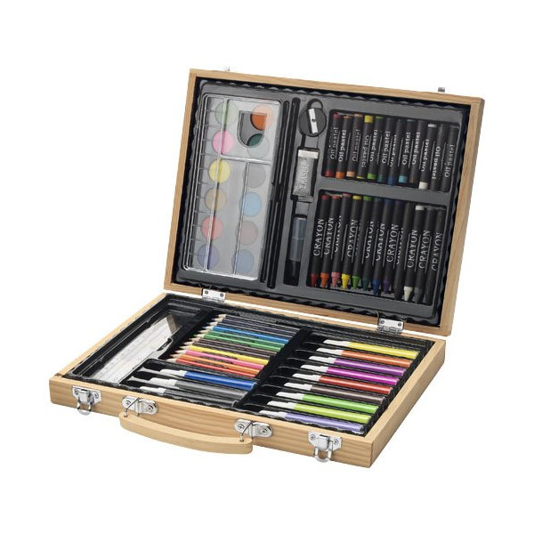 Set per disegnare/colorare da 67 pezzi Rainbow