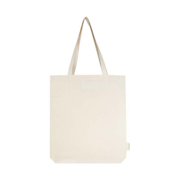 Tote bag con base ampia in tessuto biologico da...