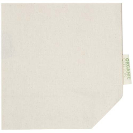 Tote bag con base ampia in tessuto biologico da 180 g/m² da 11 l Orissa