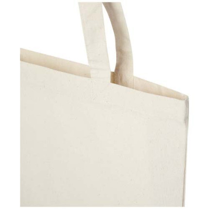 Tote bag con base ampia in tessuto biologico da 180 g/m² da 11 l Orissa