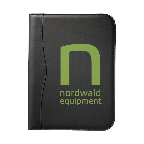 Portadocumenti A4 con cerniera Ebony