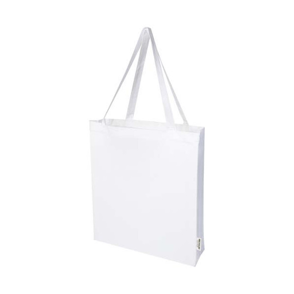 Tote bag a soffietto in cotone riciclato...