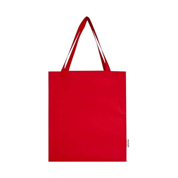 Tote bag a soffietto in cotone riciclato...