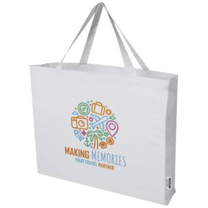 Tote bag in cotone riciclato certificato GRS da 220 g/m² Odessa 40L