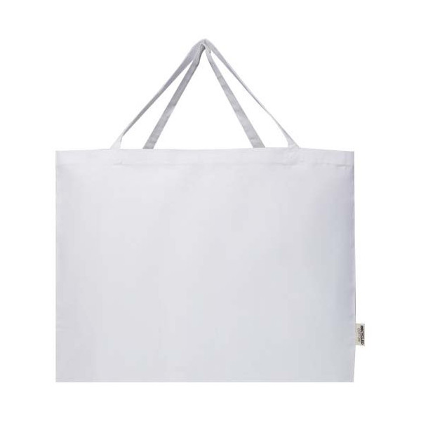 Tote bag in cotone riciclato certificato GRS da...