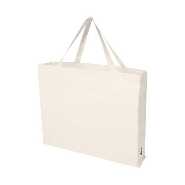 Tote bag in cotone riciclato certificato GRS da...