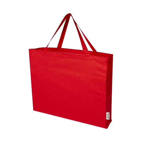 Tote bag in cotone riciclato certificato GRS da...