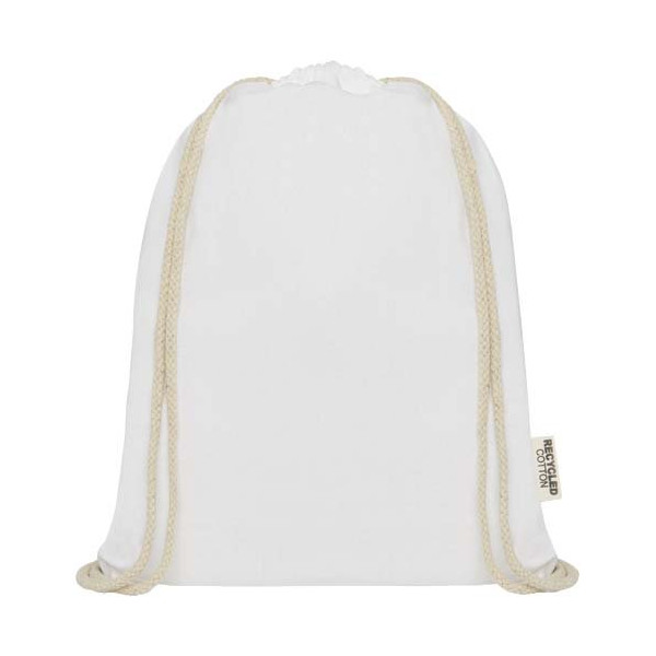 Borsa con cordoncino in cotone riciclato...