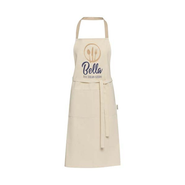 Grembiule in cotone riciclato da 200 g/m² Nia