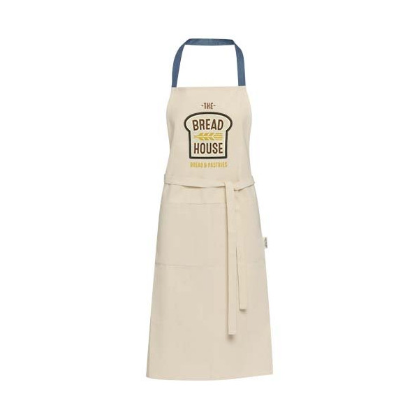 Grembiule in cotone riciclato da 200 g/m² Nia