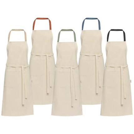 Grembiule in cotone riciclato da 200 g/m² Nia