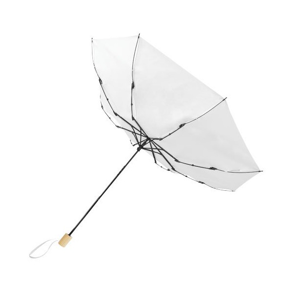 Ombrello pieghevole in PET riciclato antivento...