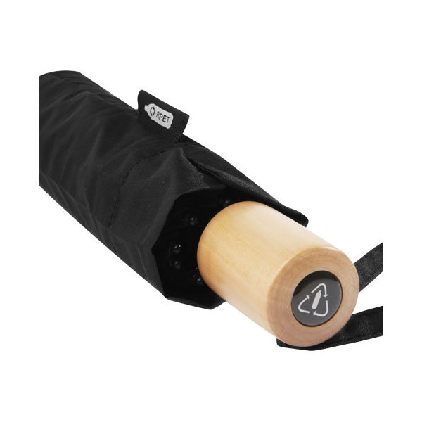 Ombrello pieghevole in PET riciclato antivento...