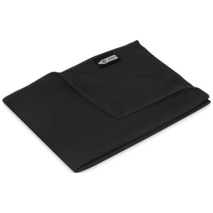 Asciugamano sportivo Raquel di raffreddamento in PET riciclato con pouch 80 x 30 cm