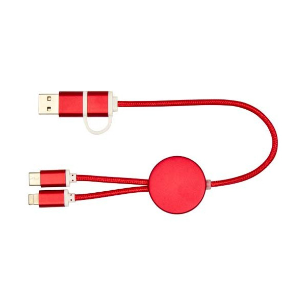 Cavo 5-in-1 in alluminio e plastica riciclata...