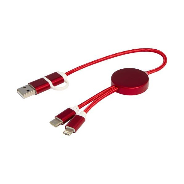 Cavo 5-in-1 in alluminio e plastica riciclata...
