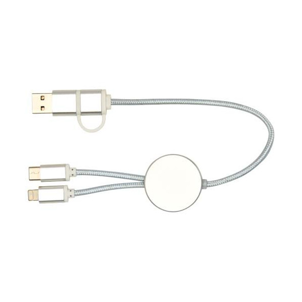 Cavo 5-in-1 in alluminio e plastica riciclata...