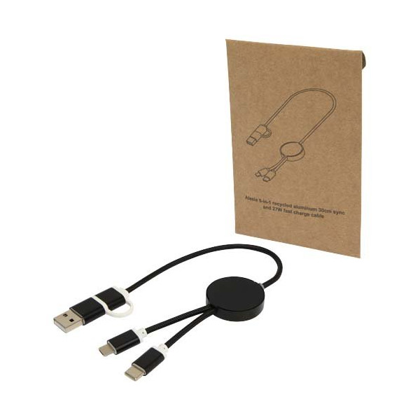 Cavo 5-in-1 in alluminio e plastica riciclata...