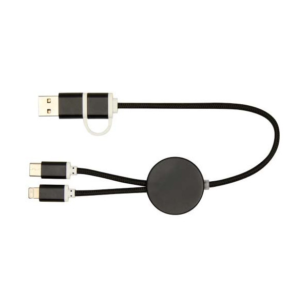 Cavo 5-in-1 in alluminio e plastica riciclata...