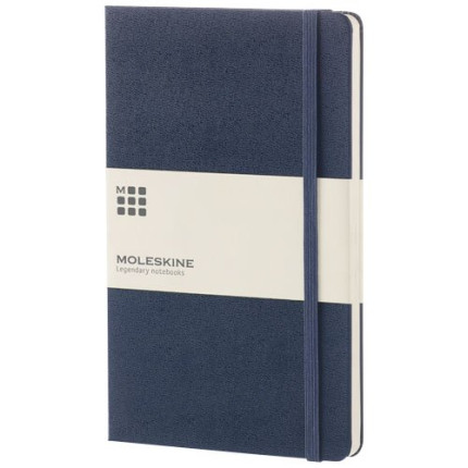 Blocco note con copertina rigida - pagine bianche Moleskine Classic L