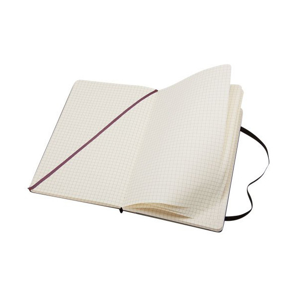 Blocco note con copertina rigida - a quadretti...