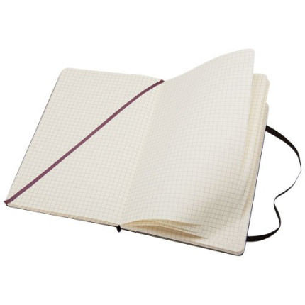 Blocco note con copertina rigida - a quadretti Moleskine Classic L