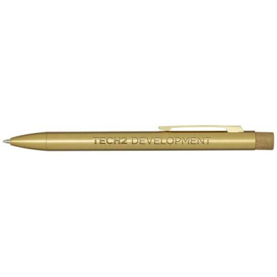 Penna a sfera in ottone riciclato Beatriz-inchiostro nero 2