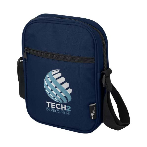 Borsa a tracolla in materiale riciclato...