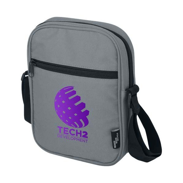 Borsa a tracolla in materiale riciclato...