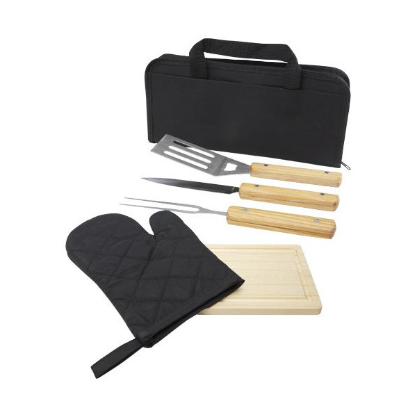 Set BBQ Gratar da 5 pezzi