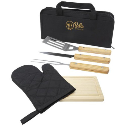 Set BBQ Gratar da 5 pezzi
