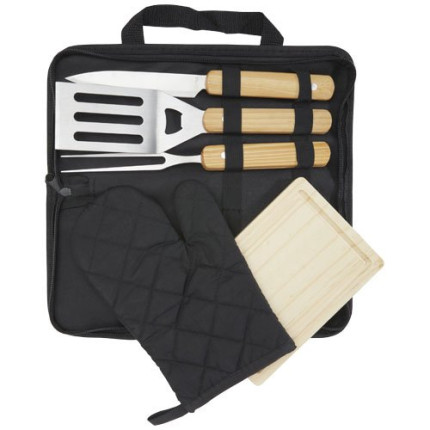 Set BBQ Gratar da 5 pezzi