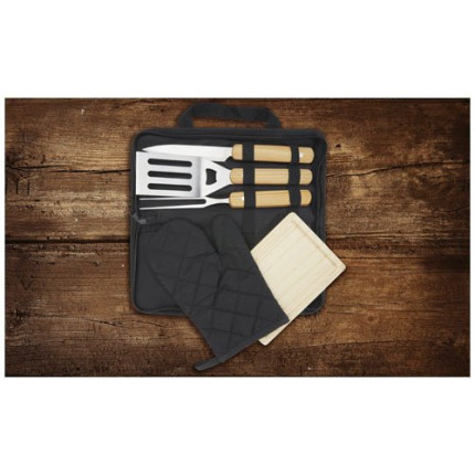 Set BBQ Gratar da 5 pezzi