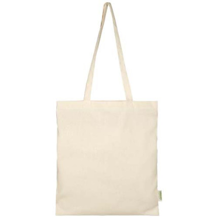 Tote bag in cotone biologico 100 g/m² Orissa - 7L