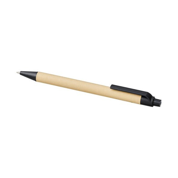 Penna a sfera Berk in cartone riciclato e...