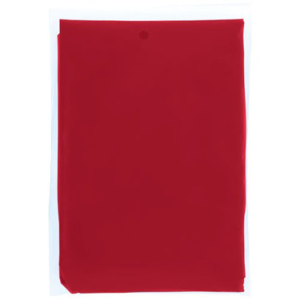 Poncho impermeabile monouso in materiale riciclato certificato GRS con custodia Mayan