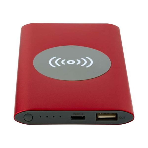 Power bank wireless da 4000 mAh Type C in...